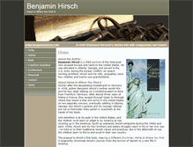 Tablet Screenshot of benjaminhirsch.com